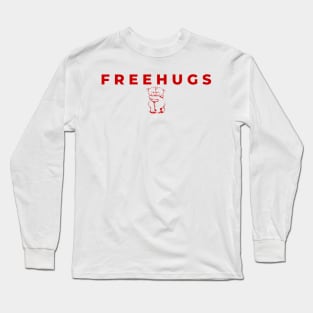 Free Hugs (Free Warm hugs) Long Sleeve T-Shirt